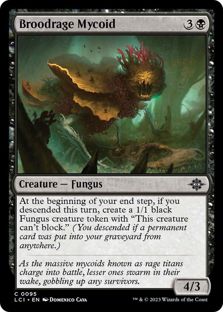 Broodrage Mycoid [The Lost Caverns of Ixalan] | All Aboard Games