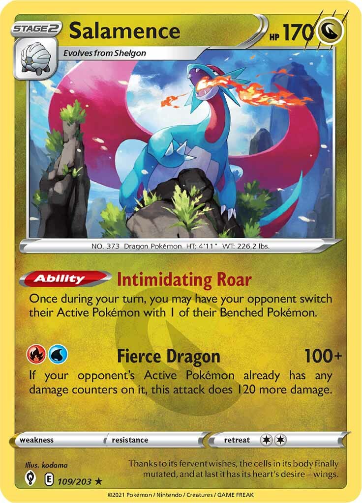 Salamence (109/203) [Sword & Shield: Evolving Skies] | All Aboard Games