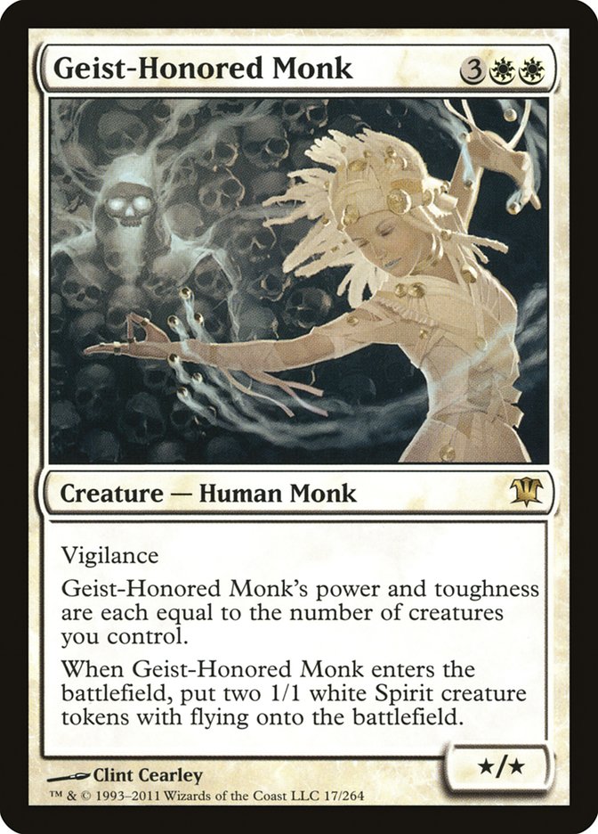 Geist-Honored Monk [Innistrad] | All Aboard Games
