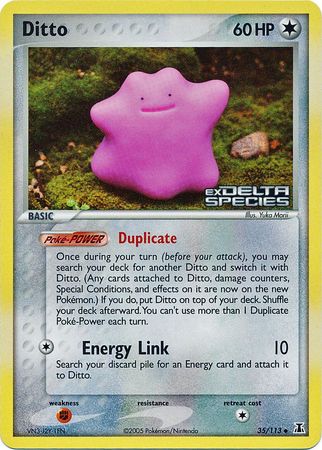 Ditto (35/113) (Stamped) [EX: Delta Species] | All Aboard Games