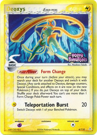 Deoxys (6/110) (Delta Species) (Stamped) [EX: Holon Phantoms] | All Aboard Games