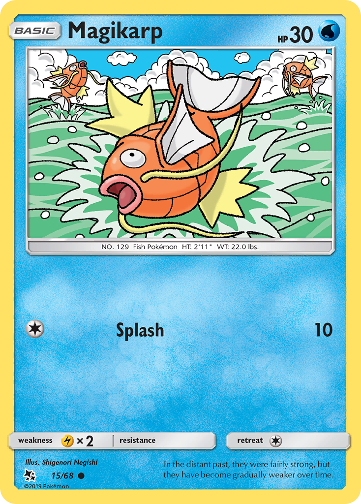 Magikarp (15/68) [Sun & Moon: Hidden Fates] | All Aboard Games