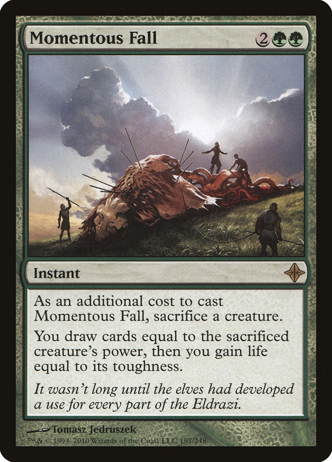 Momentous Fall [Rise of the Eldrazi] | All Aboard Games
