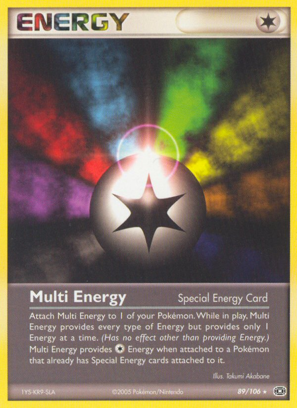 Multi Energy (89/106) [EX: Emerald] | All Aboard Games