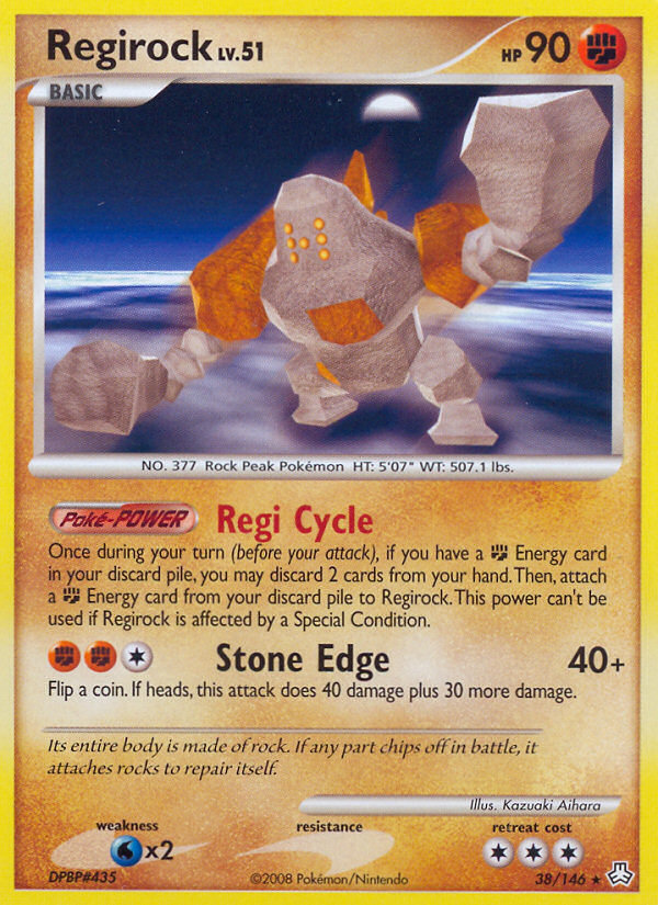 Regirock (38/146) [Diamond & Pearl: Legends Awakened] | All Aboard Games