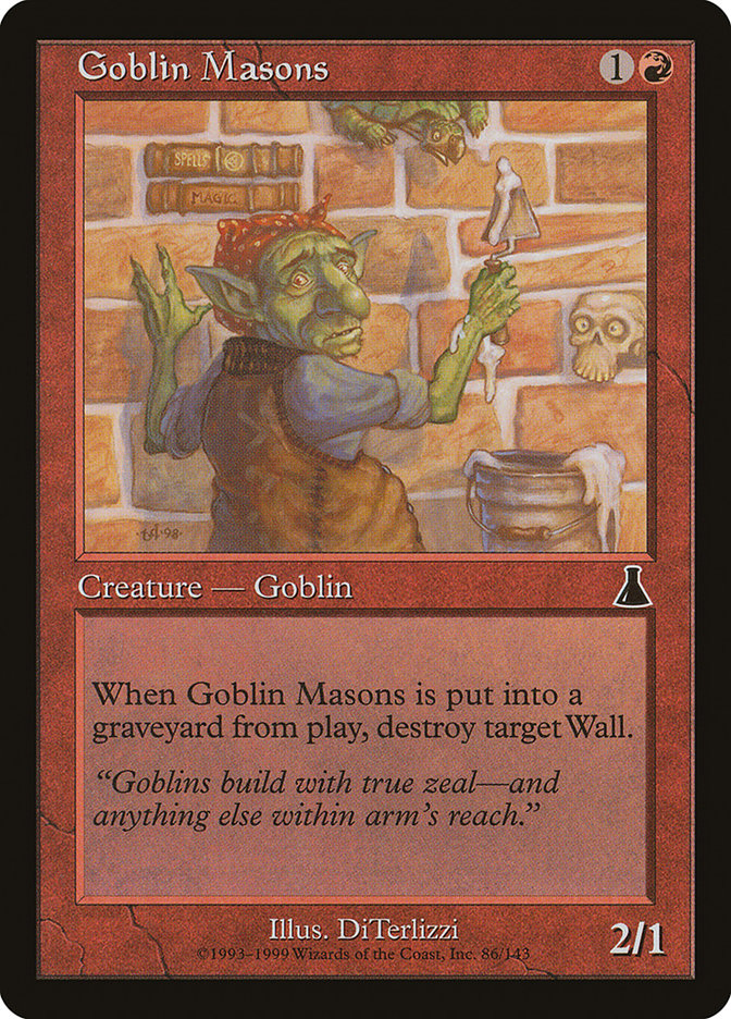 Goblin Masons [Urza's Destiny] | All Aboard Games
