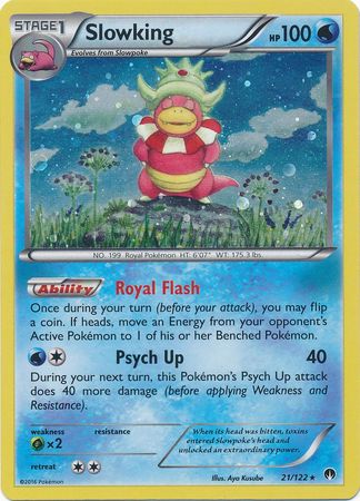 Slowking (21/122) (Cosmos Holo) [XY: BREAKpoint] | All Aboard Games