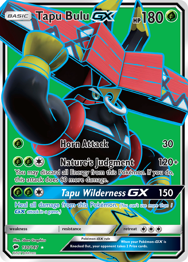 Tapu Bulu GX (130/147) [Sun & Moon: Burning Shadows] | All Aboard Games