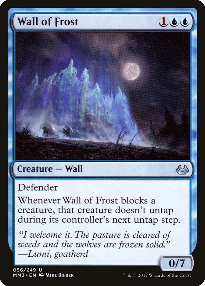 Wall of Frost [Modern Masters 2017] | All Aboard Games