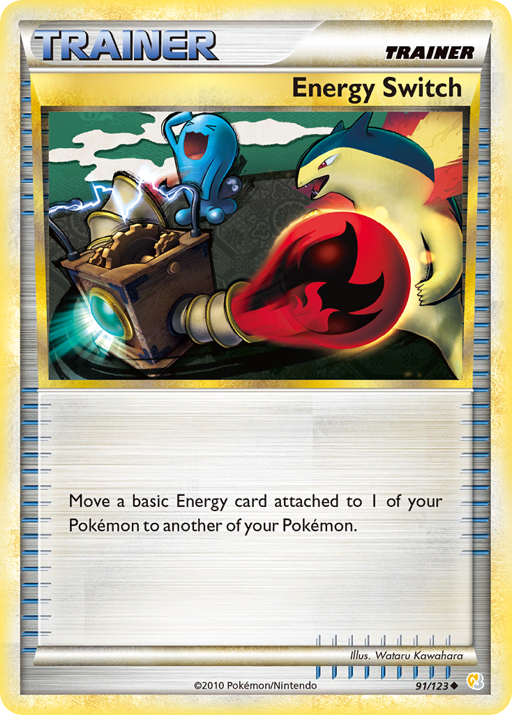 Energy Switch (91/123) [HeartGold & SoulSilver: Base Set] | All Aboard Games