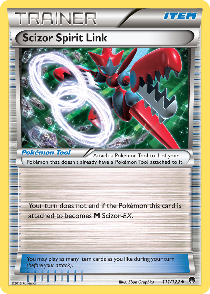 Scizor Spirit Link (111/122) [XY: BREAKpoint] | All Aboard Games