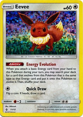 Eevee (11/12) [McDonald's Promos: 2018 Collection] | All Aboard Games