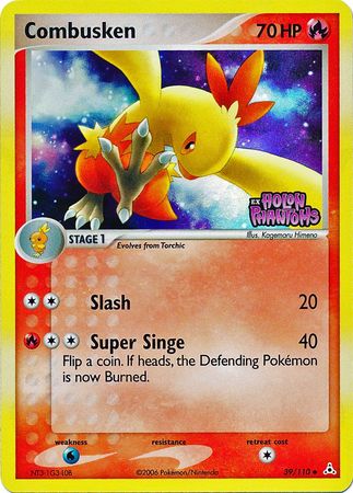 Combusken (39/110) (Stamped) [EX: Holon Phantoms] | All Aboard Games