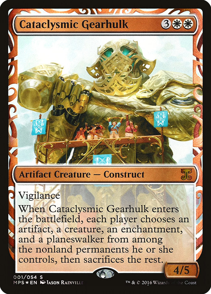 Cataclysmic Gearhulk [Kaladesh Inventions] | All Aboard Games