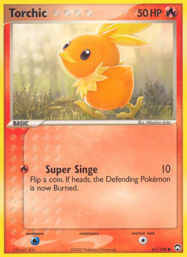 Torchic (67/108) [EX: Power Keepers] | All Aboard Games