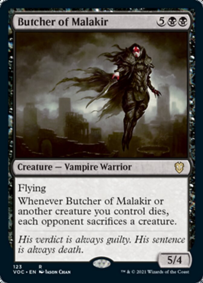Butcher of Malakir [Innistrad: Crimson Vow Commander] | All Aboard Games