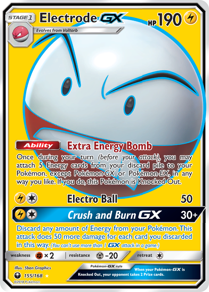 Electrode GX (155/168) [Sun & Moon: Celestial Storm] | All Aboard Games