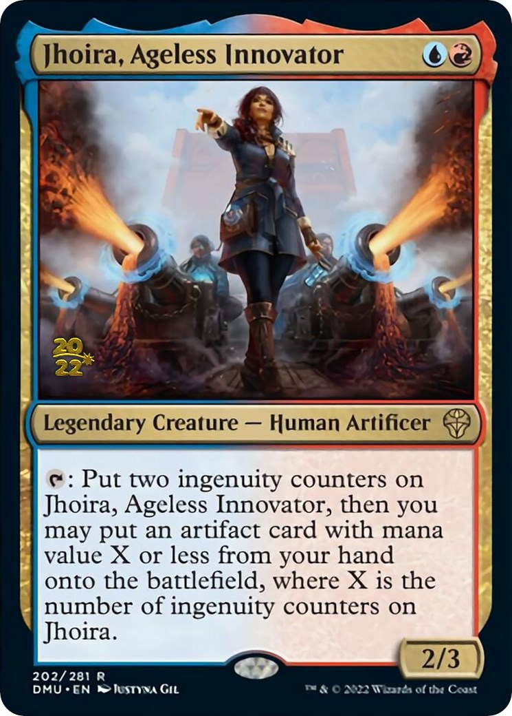 Jhoira, Ageless Innovator [Dominaria United Prerelease Promos] | All Aboard Games