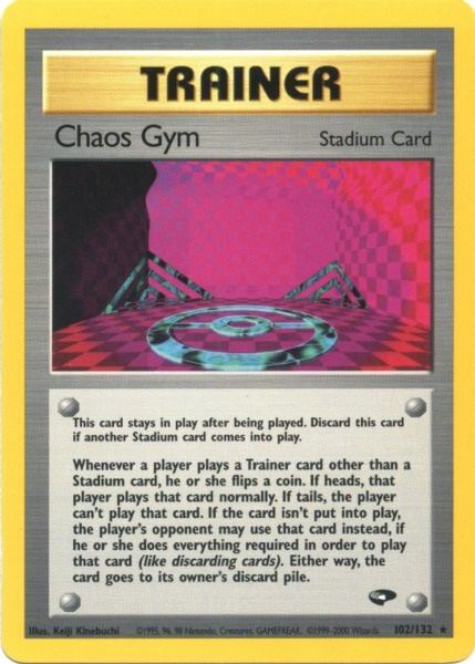 Chaos Gym (102/132) [Gym Challenge Unlimited] | All Aboard Games