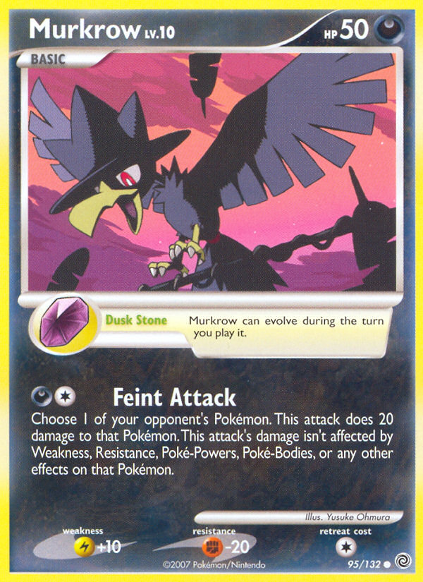 Murkrow (95/132) [Diamond & Pearl: Secret Wonders] | All Aboard Games