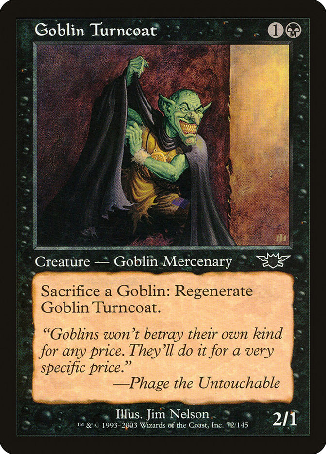 Goblin Turncoat [Legions] | All Aboard Games