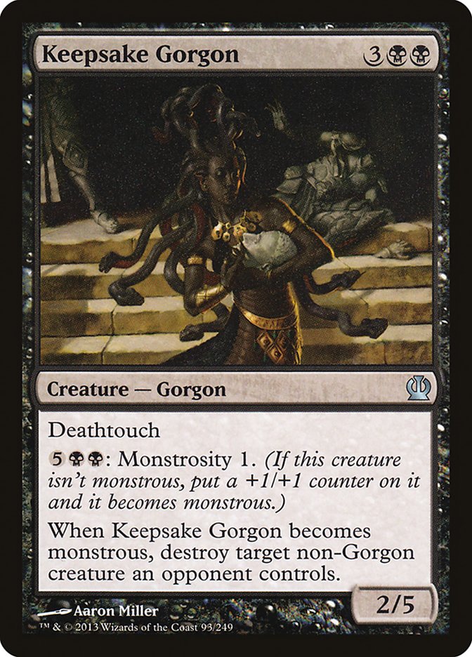 Keepsake Gorgon [Theros] | All Aboard Games