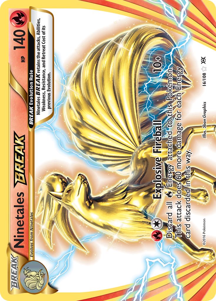 Ninetales BREAK (16/108) [XY: Evolutions] | All Aboard Games