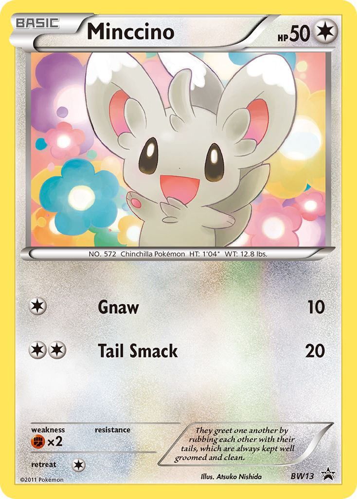 Minccino (BW13) [Black & White: Black Star Promos] | All Aboard Games