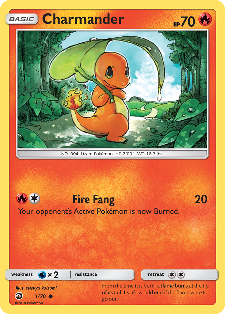 Charmander (1/70) [Sun & Moon: Dragon Majesty] | All Aboard Games