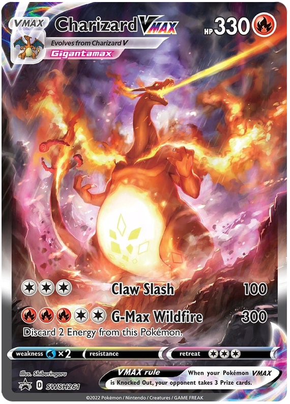 Charizard VMAX (SWSH261) [Sword & Shield: Black Star Promos] | All Aboard Games