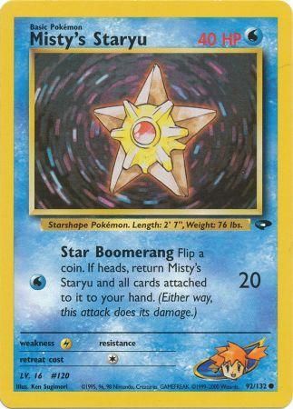 Misty's Staryu (92/132) [Gym Challenge Unlimited] | All Aboard Games