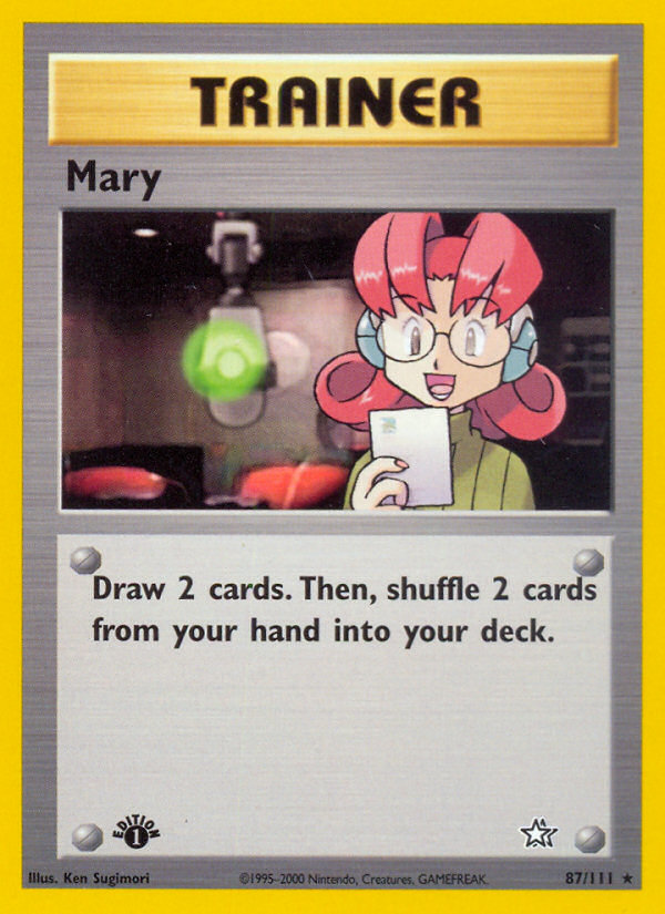 Mary (87/111) [Neo Genesis 1st Edition] | All Aboard Games