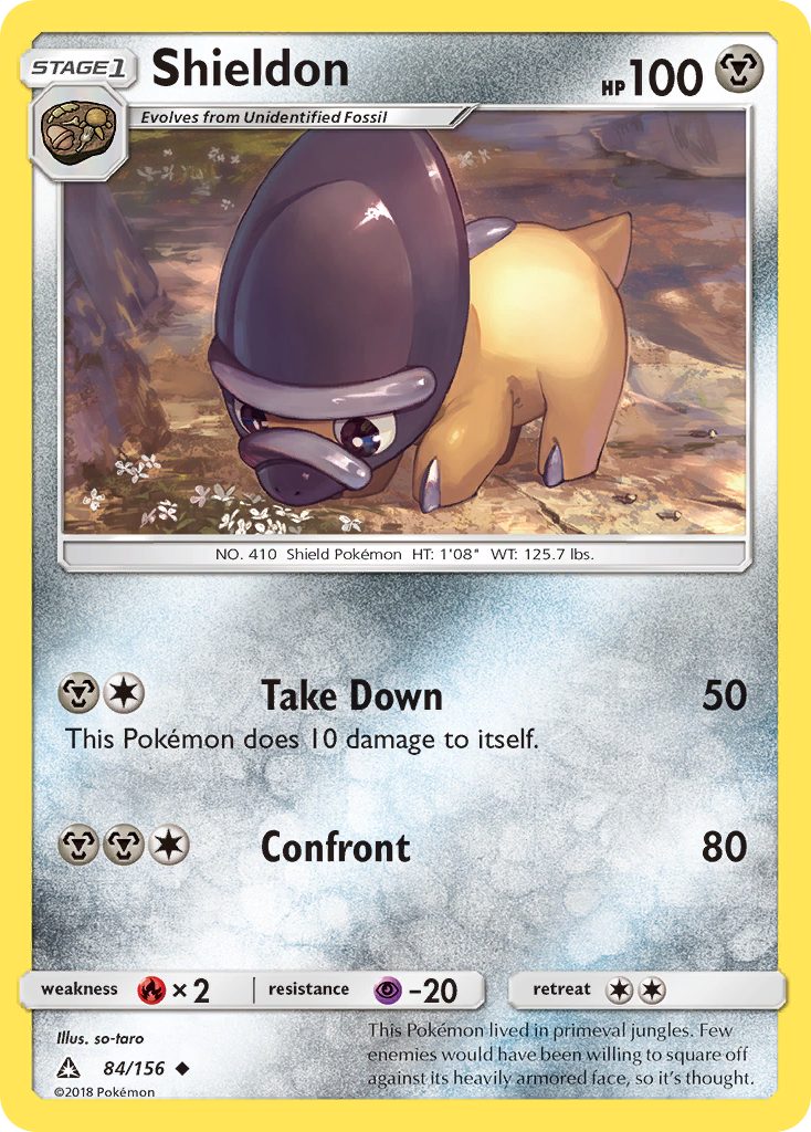 Shieldon (84/156) [Sun & Moon: Ultra Prism] | All Aboard Games