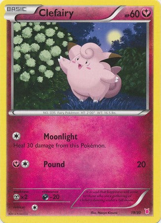 Clefairy (19/30) [XY: Trainer Kit 1 - Wigglytuff] | All Aboard Games