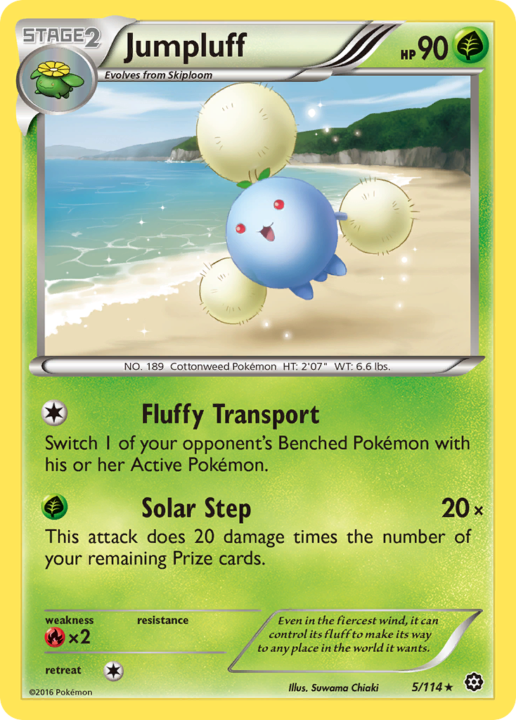 Jumpluff (5/114) [XY: Steam Siege] | All Aboard Games