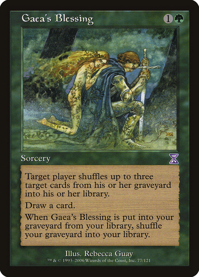 Gaea's Blessing [Time Spiral Timeshifted] | All Aboard Games
