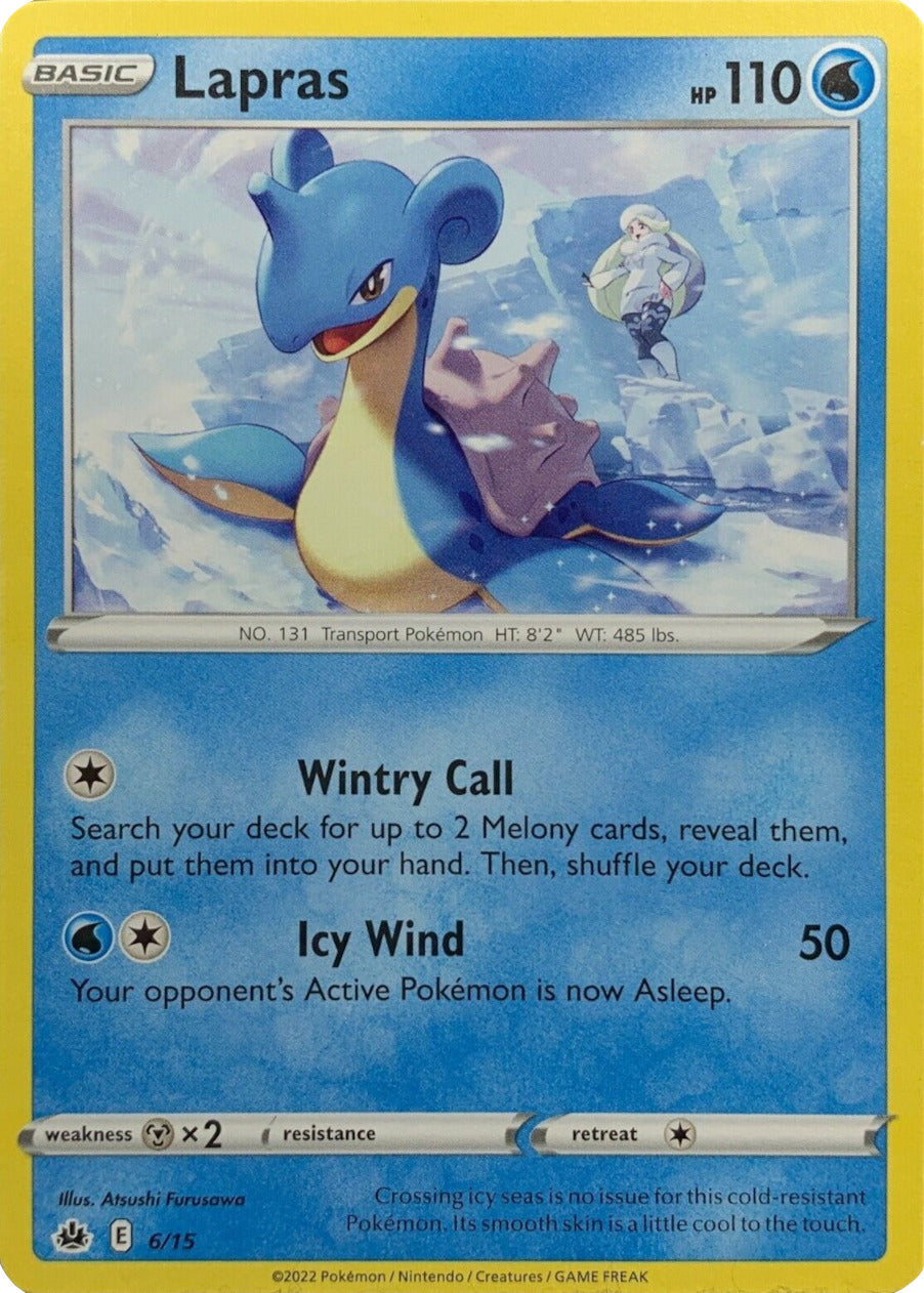 Lapras (6/15) [McDonald's Promos: Match Battle] | All Aboard Games