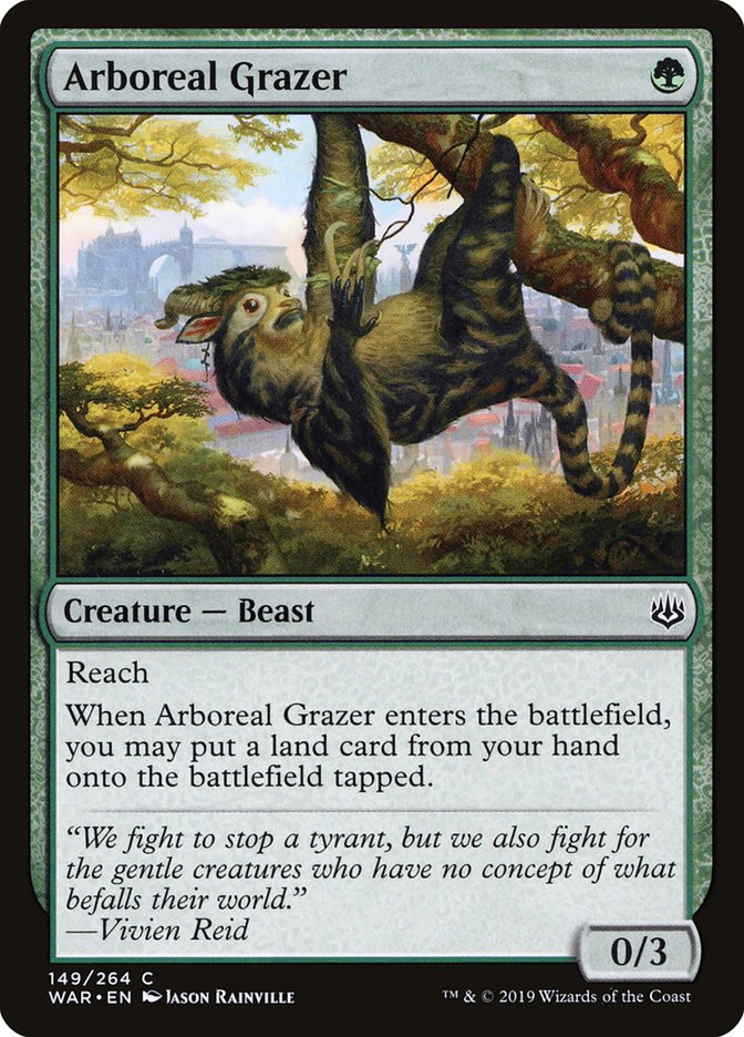Arboreal Grazer [War of the Spark] | All Aboard Games
