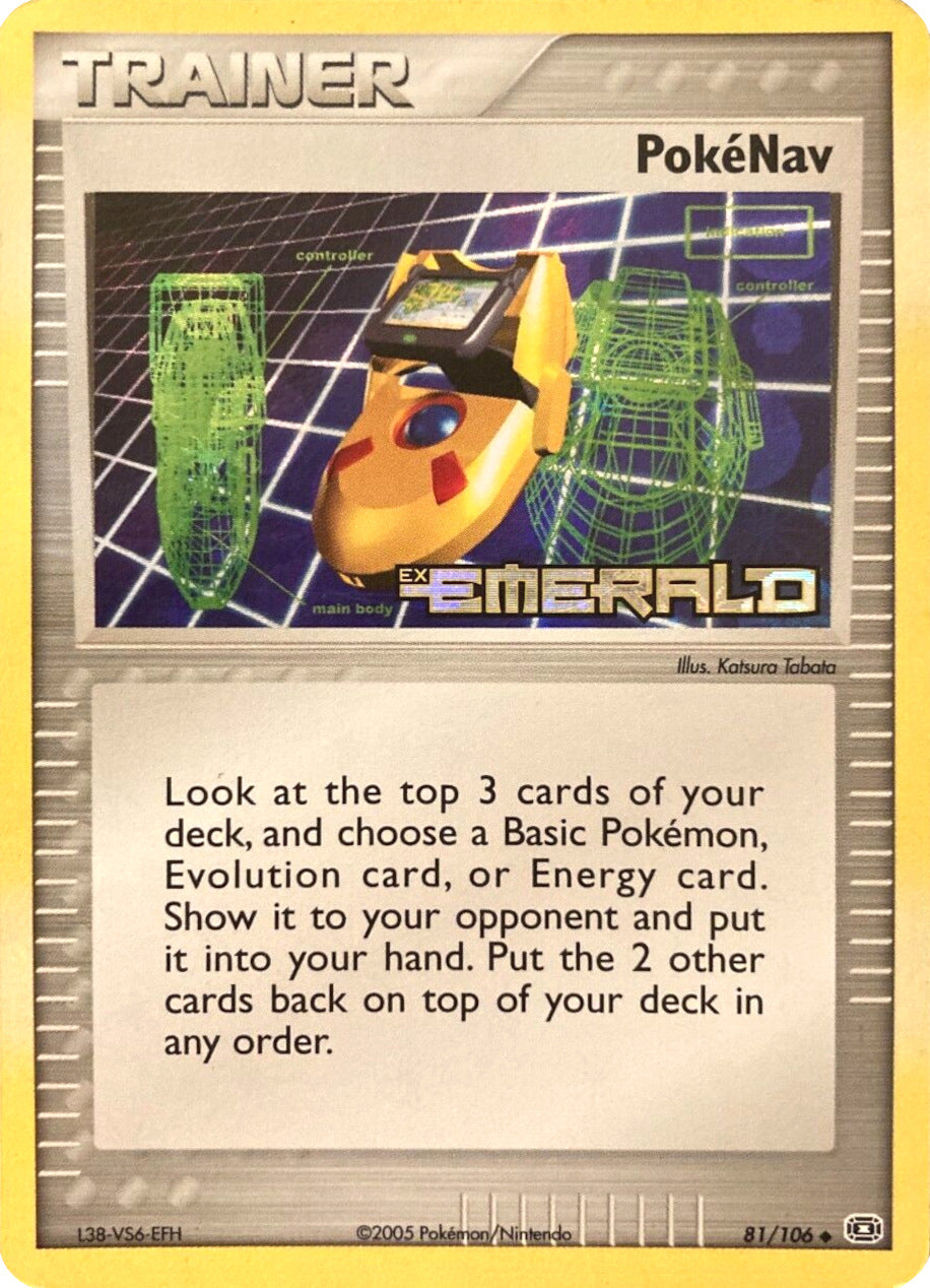 PokeNav (81/106) (Stamped) [EX: Emerald] | All Aboard Games