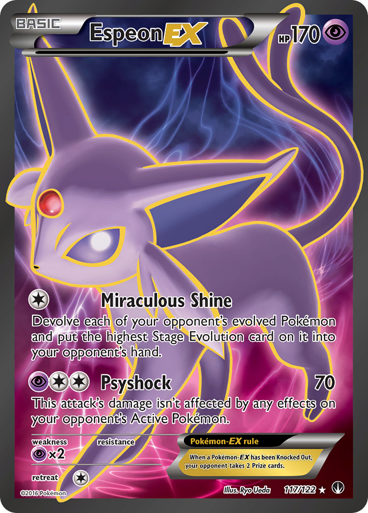 Espeon EX (117/122) [XY: BREAKpoint] | All Aboard Games
