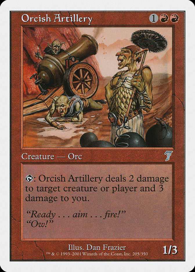 Orcish Artillery [Seventh Edition] | All Aboard Games