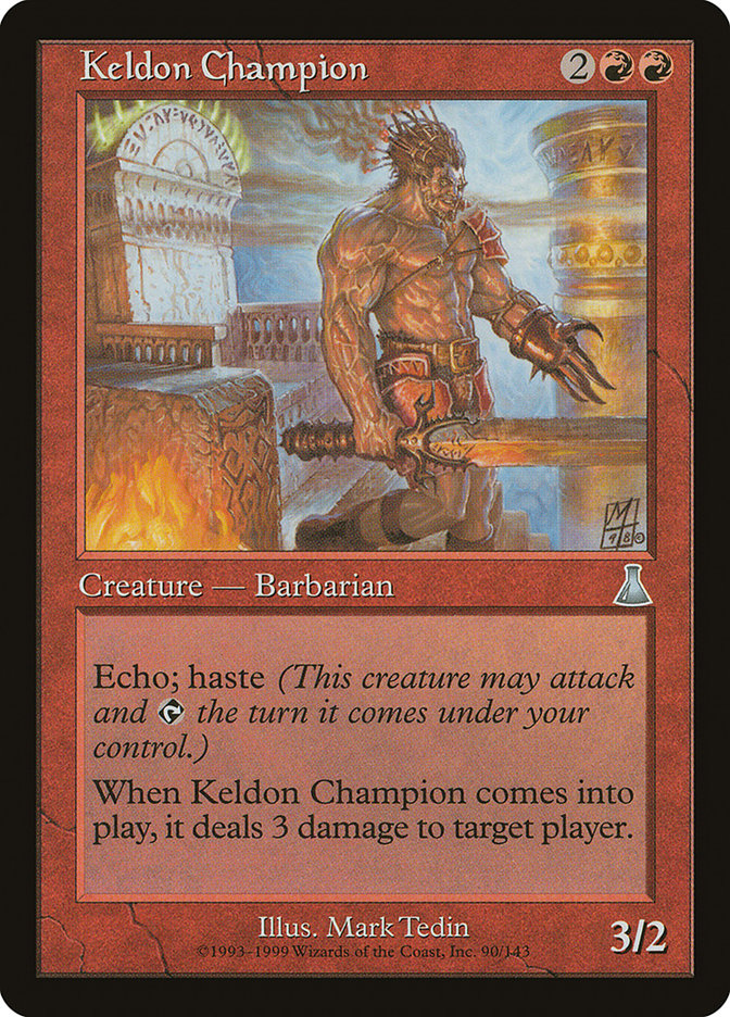 Keldon Champion [Urza's Destiny] | All Aboard Games