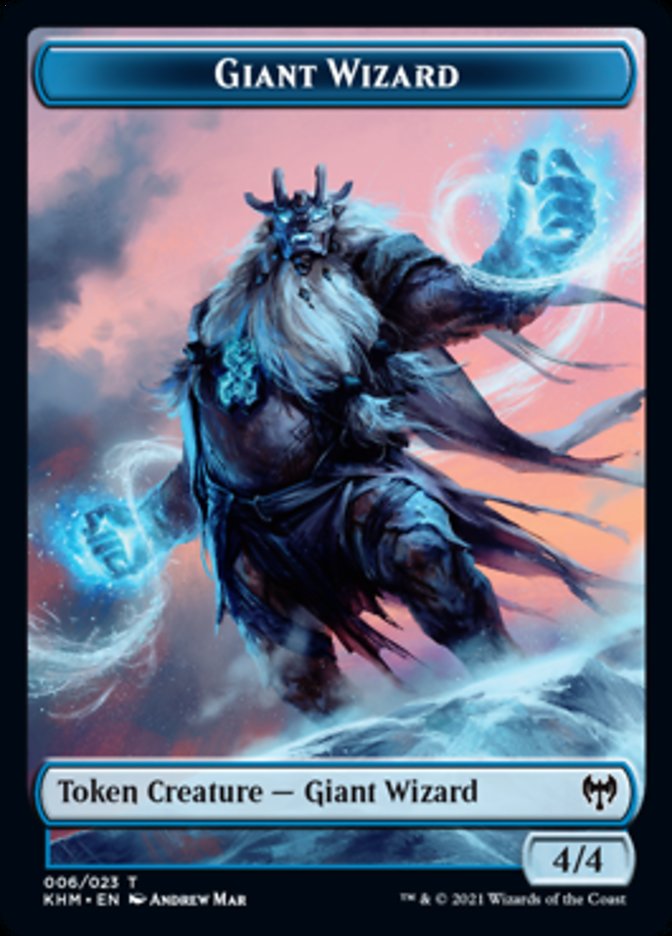 Giant Wizard [Kaldheim Tokens] | All Aboard Games