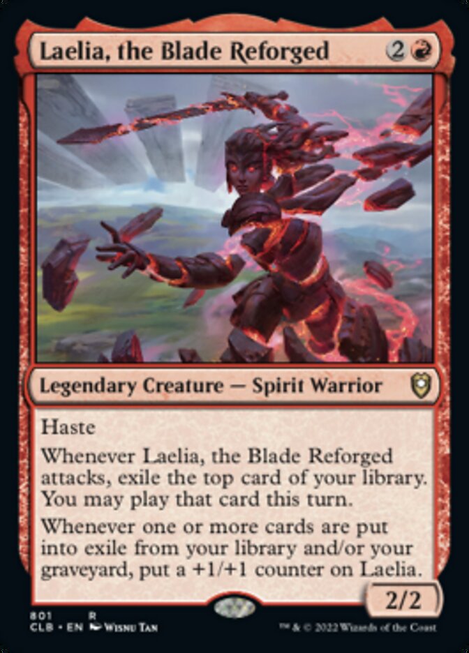 Laelia, the Blade Reforged [Commander Legends: Battle for Baldur's Gate] | All Aboard Games