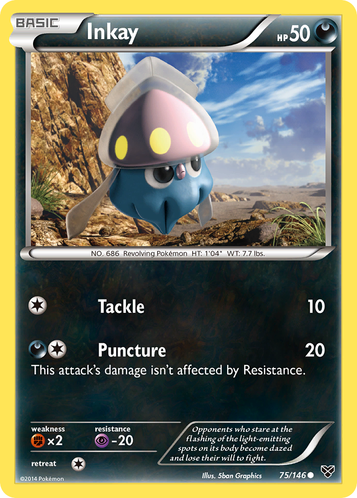 Inkay (75/146) [XY: Base Set] | All Aboard Games