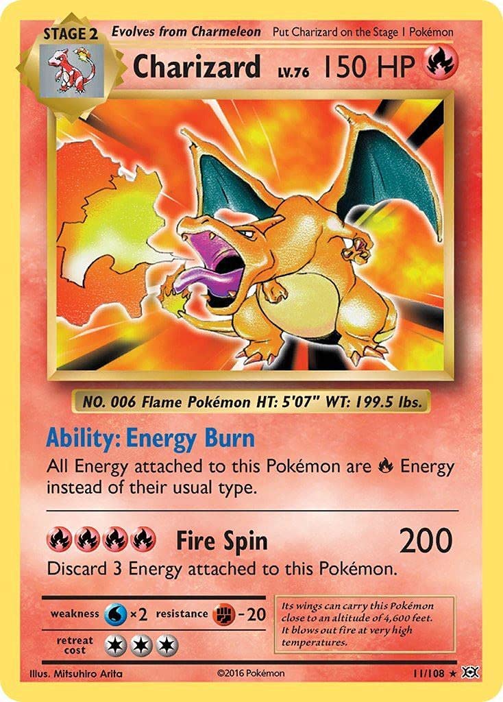 Charizard (11/108) [XY: Evolutions] | All Aboard Games