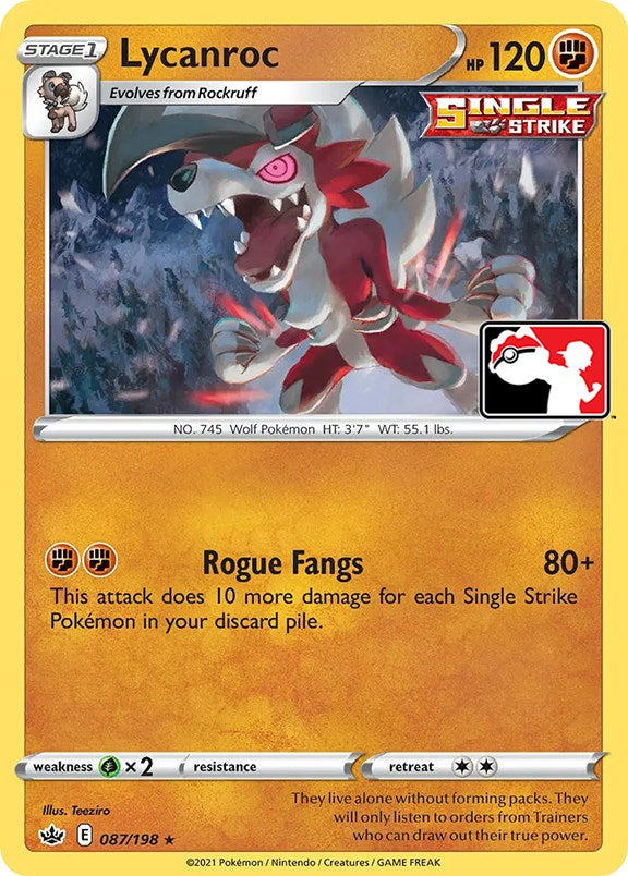 Lycanroc (087/198) [Prize Pack Series One] | All Aboard Games