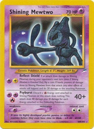 Shining Mewtwo (109/105) [Neo Destiny Unlimited] | All Aboard Games