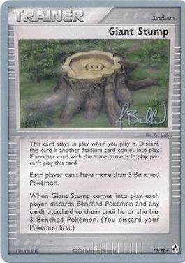 Giant Stump (75/92) (Eeveelutions - Jimmy Ballard) [World Championships 2006] | All Aboard Games