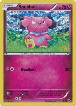 Snubbull (8/12) [McDonald's Promos: 2014 Collection] | All Aboard Games